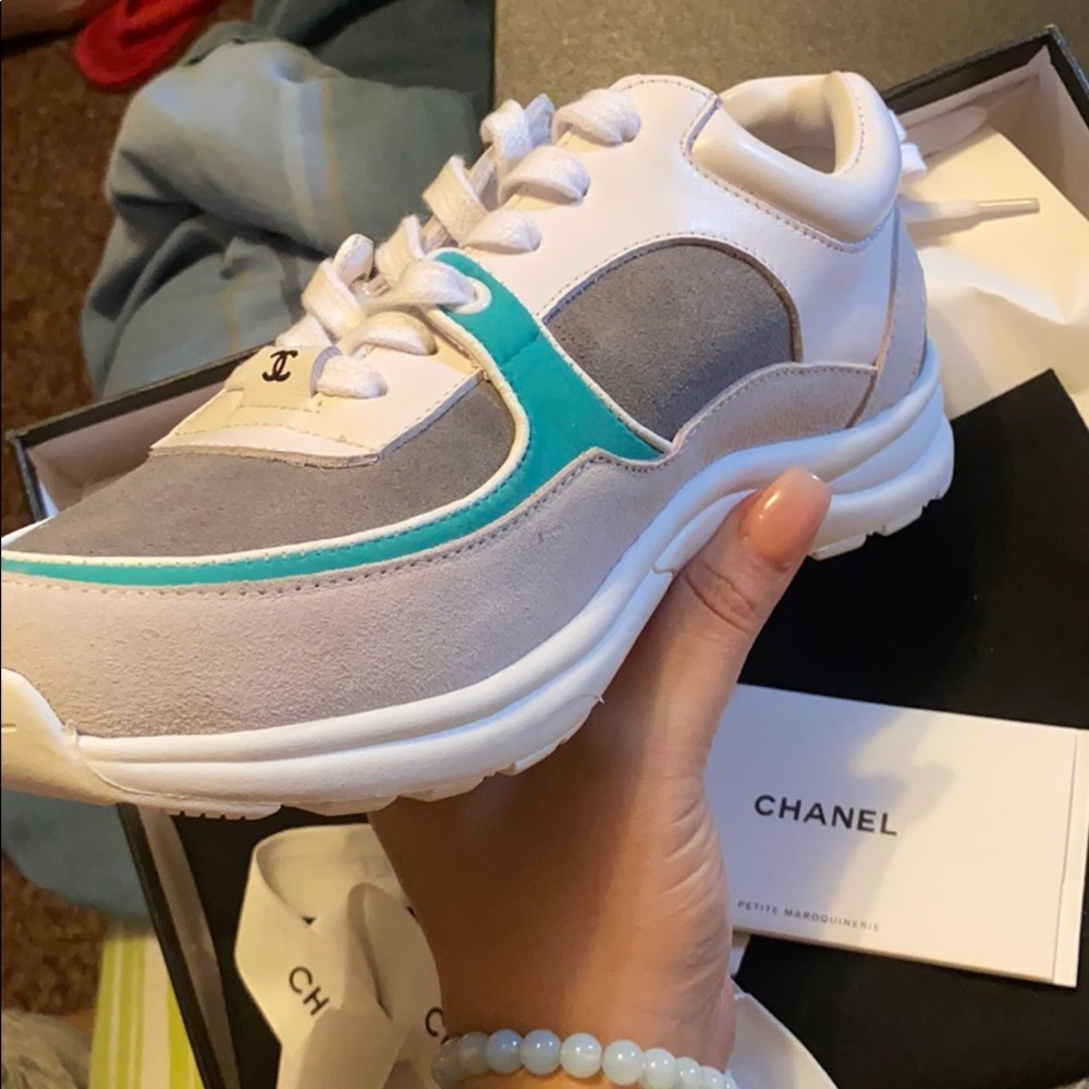 Chanel low top trainer